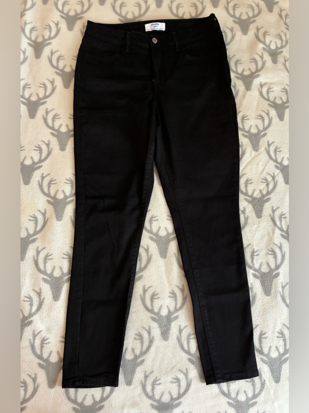 Levi's Denizen Black ultra high rise Jeans